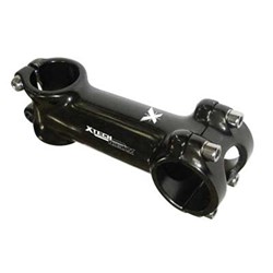 X-TECH STEM 3D 1-1/8 X 31.8 - 110mm X 7 DEG BLACK (2O) [ONC01] #