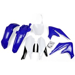 /UFO YAMAHA PLASTICS KIT YZ250F 19-23/YZ450F 18-22 WHT (WILL BECOME YAKIT321FE046) #