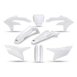 UFO YAMAHA FULL PLASTICS KIT YZF250 24-26/YZF450 23-26 WHT