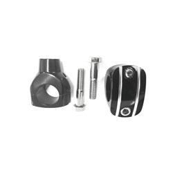 #ZODIAC RISER SET GTR BLK 1.25 INCH BARS  4 INCH HIGH