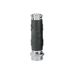 #ZODIAC 4-CROSS GRIPS CHROME