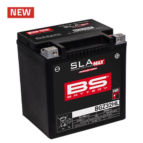 BS BATTERY SLA MAX BGZ - BGZ32HL - [CTN 4] (UN2800/CLASS 8) - Cassons ...