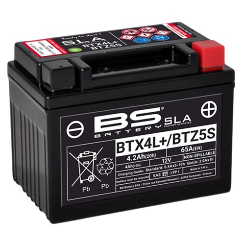 BS BATTERIES BTX4L / BTZ5S (FA) - Battery - Cassons - Cassons