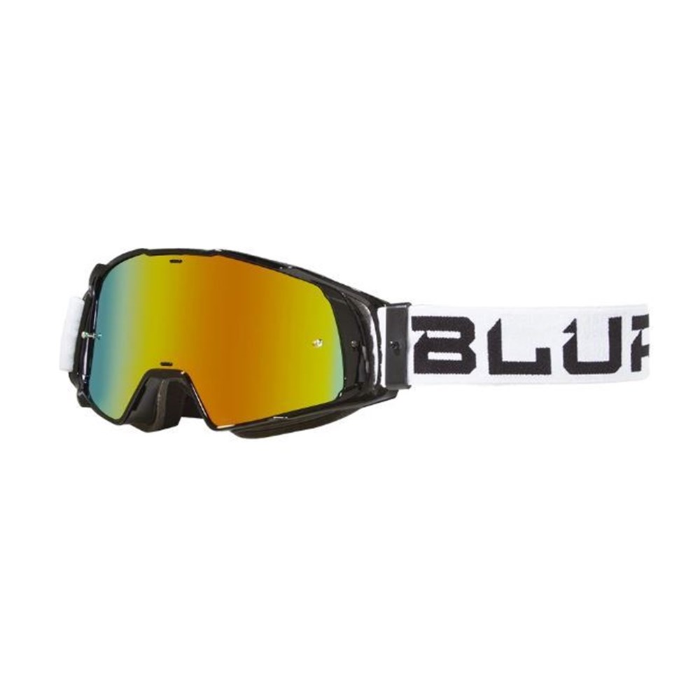 Blur B 20 Goggle Flat Blkwht Rad Red Lens Goggles Cassons Cassons